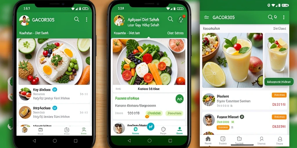 Antarmuka GACOR305 yang menarik dan mudah digunakan untuk diet sehat.