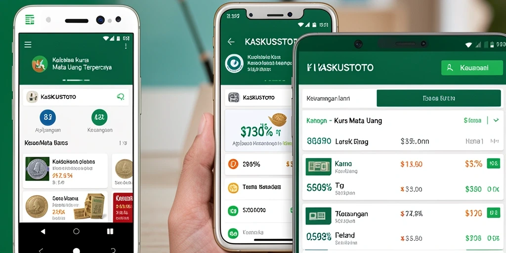 Tampilan antarmuka KASKUSTOTO untuk kurs mata uang yang mudah dipahami.